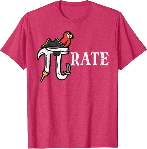 Vista 30 de Pirate Pi Funny Math Pie Halloween Disfraz Maestro Hombres Mujeres Camiseta Asphalt Grey