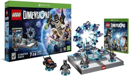 Vista 2 de Lego Dimensions Starter Pack Lego Batman Movie Story Pack Excalibur Batman Fun Pack for Xbox One