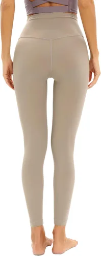Vista 3 de YUDESEN Pantalones de yoga de cintura alta para mujer con bolsillo oculto en la cintura, leggings de yoga con control de abdomen para mujer