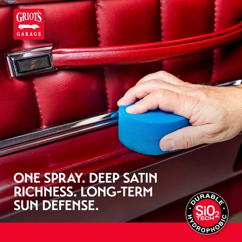 Vista 5 de Griot's Garage Protector cerámico de vinilo y goma para detallado de automóviles, restaurador y protector para tableros, paneles de puertas