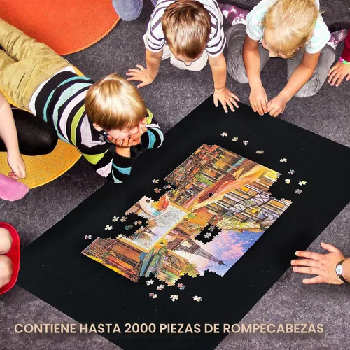 Vista 7 de Becko US Alfombrilla enrollable para rompecabezas de 2000 piezas con bomba