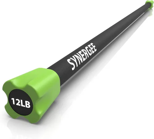 Vista 12 de Synergee - Juego de barras de entrenamiento con peso, varios pesos disponibles, acolchadas, para tonificar el cuerpo, ganar fuerza y mejorar