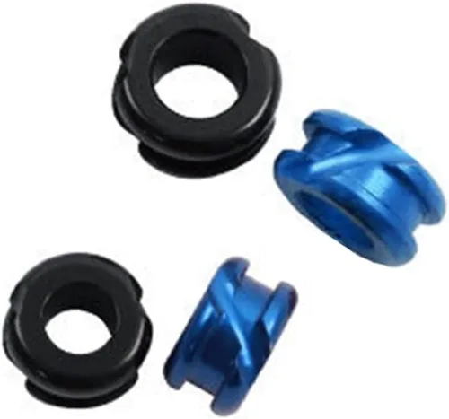 Vista 8 de 4PCS Bow Sight Peep, 1/4" 3/16" aleación de aluminio Peep Sight Archery Accesorios para arco compuesto