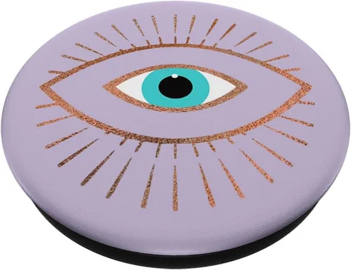 Vista 2 de Rose Evil Eye Light PopSockets PopSockets PopGrip: agarre intercambiable para teléfonos y tabletas