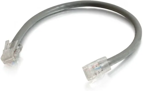 Vista 92 de C2G 24494 Cable cruzado Cat5e - Cable de conexión de red sin blindaje sin arranque, naranja (3 pies, 3.0 ft)