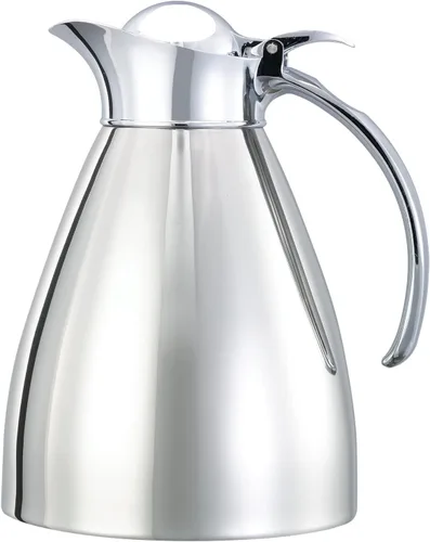 Vista 8 de Service Ideas MAR03BS Marquette Series Original, jarra aislada al vacío, aspiradora inoxidable, 10 onzas, acabado cepillado MAR03BS in 0.3 Liter