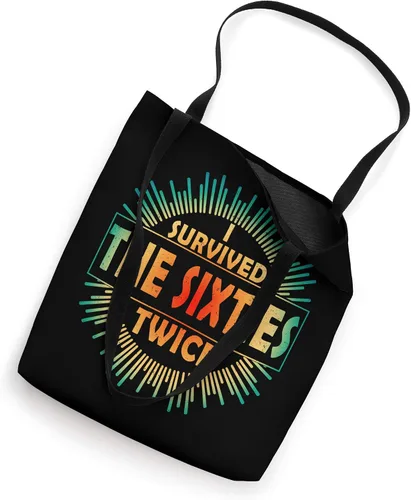 Vista 2 de I Survived The 60s Twice Bolso de mano