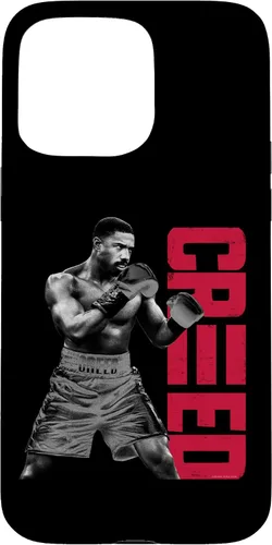 Vista 31 de Adonis Creed Pose with Vertical Logo red Case for iPhone 17