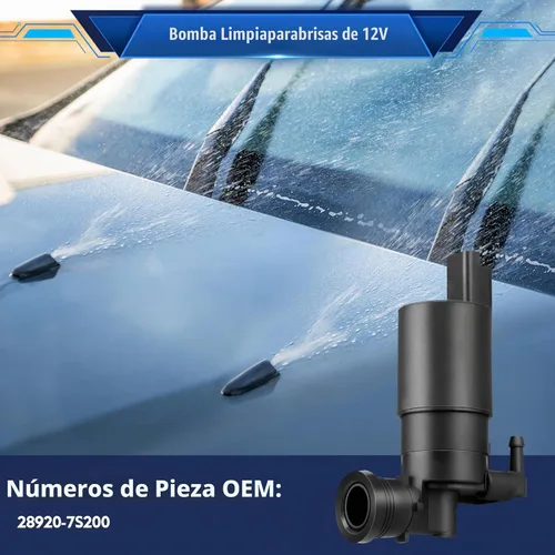 Vista 2 de Bomba de limpiaparabrisas para Nissan Titan 2004-15 Frontier 09-15 28920