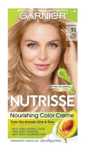 Vista 28 de Garnier Nutrisse Crema de color nutritiva, rubio natural claro [90] 1 ea (paquete de 2)