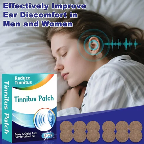 Vista 6 de Alivio de tinnitus para oídos zumbidos, parches de alivio de tinnitus, tratamiento eficaz de tinnitus puede reducir el tinnitus, aliviar la pérdida