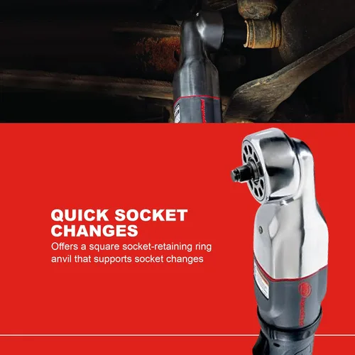 Vista 3 de Llave de trinquete de impacto de bajo perfil, cabeza de martillo de 3/8" (2015MAX) de Ingersoll Rand
