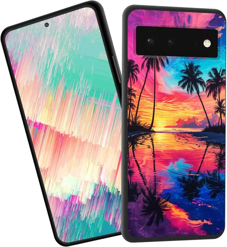 Vista 98 de for Google Pixel 4 XL Case,Slim Shockproof TPU Soft Rubber Silicone Cover Phone Case for Google Pixel 4 XL,Blue Skull Headphone