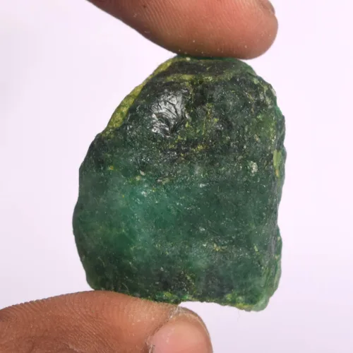 Vista 2 de GEMHUB Piedras preciosas sueltas para la fabricación de joyas, 10-980 quilates, esmeralda verde cruda, piedras naturales Cristal y piedras curativas