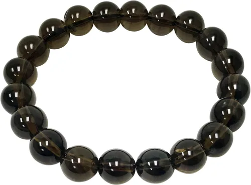 Vista 646 de Gem Avenue Handmade Round Bead Stretch Bracelet Unisex Natural Stone Beaded Jewelry for Men & Women, Elastic Wristband for Daily Wear