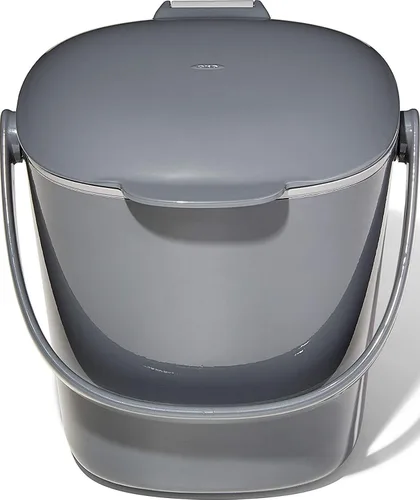 Vista 15 de OXO Good Grips - Contenedor de compost fácil de limpiar, color blanco, 1,75 galones (6,62 L)
