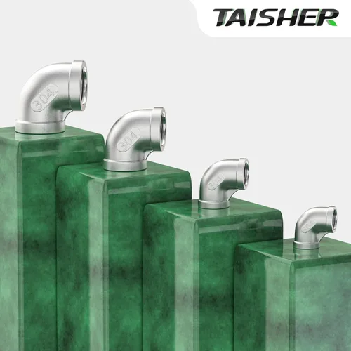 Vista 8 de TAISHER 2 piezas de acero inoxidable 304 accesorios de codo de 90 grados, tubo hembra NPT de 1 pulgada a 1 pulgada NPT hembra 304 accesorio