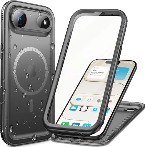 Vista 37 de Cozycase TOP - Funda impermeable militar IP68 para iPhone XR, resistente 360 a prueba de golpes, cuerpo completo, con protector de cámara