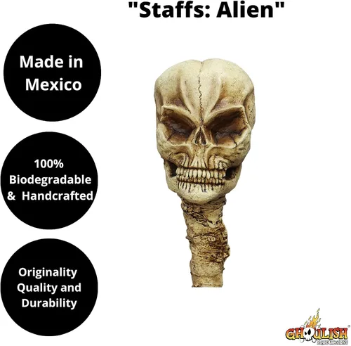 Vista 2 de Ghoulish Productions Personal Accesorio de Halloween Alien