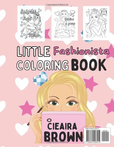 Vista 2 de Little Fashionista Coloring Book