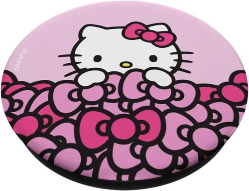 Vista 2 de Hello Kitty PopGrip adhesivo PopSockets Pink Bows