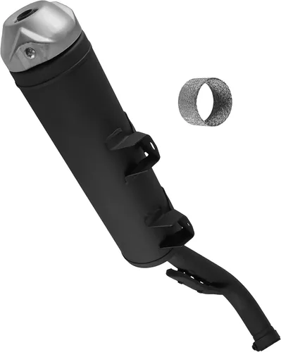Vista 6 de Caltric Silenciador de escape compatible con Yamaha Raptor 700 YFM700 2015-2026 con junta