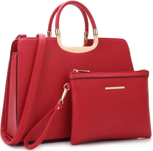 Vista 14 de Bolso de mano para mujer con asa superior, bolso de hombro, bolso tipo tote, cartera con billetera a juego 2-azul cocodrilo