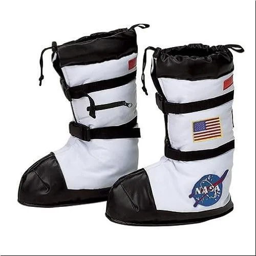 Vista 2 de JR. Astronauta Espacio Botas Costume AccessoryMedium