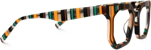 Vista 8 de VOOGLAM Gafas de bloqueo de luz azul rectángulo con estilo para mujeres anti fatiga ocular UV Abetzi