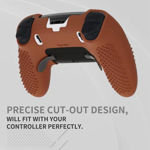 Vista 103 de PlayVital 3D Studded Edition Anti-Slip Silicone Cover Case for ps5 Edge Controller, Soft Rubber Protector Skin for ps5 Edge Wireless Controller with