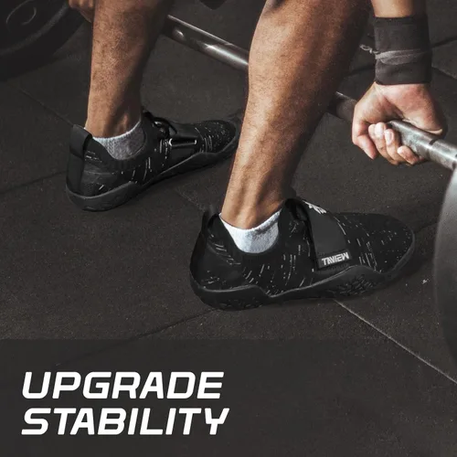 Vista 5 de TAVIEW Deadlift Shoes-Weightlifting Shoes - Non-Slip Squat Shoes for Powerlifting, Deadlifting, Weight Training - Fitness Gym Shoes for Crossfit
