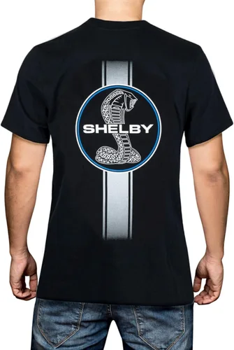 Vista 4 de Shelby Muscle Stripe Camiseta negra Producto oficial Shelby 100% algodón, L, Negro