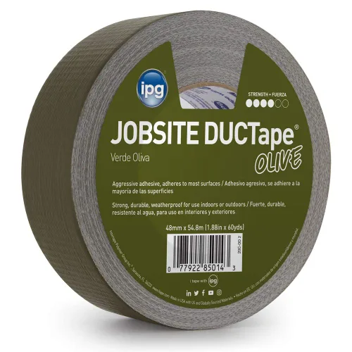 Vista 9 de IPG - JobSite DUCTape - Cinta adhesiva de color Negro