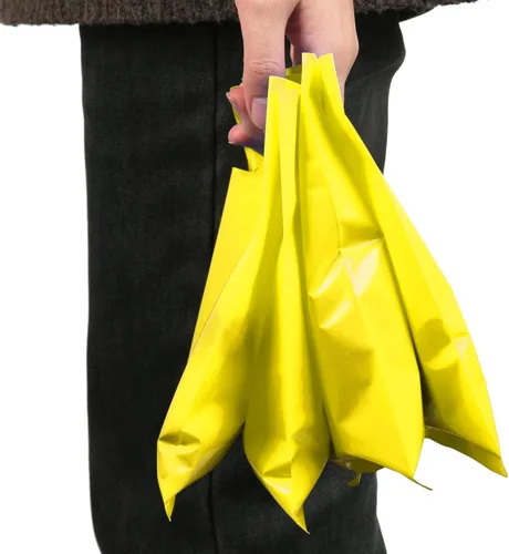 Vista 7 de 100 PCS Bolsas de Regalo Pequeñas Amarillas, Bolsas de Mercancía de 6"x8" para Pequeñas Empresas, Bolsas de Golosinas Bolsas de Favor de Fiesta