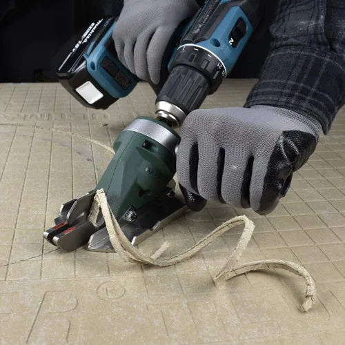 Vista 8 de PacTool SS724 Snapper Shear Pro - Herramienta de corte para tablero de fibrocemento - Power Shears Herramientas eléctricas profesionales