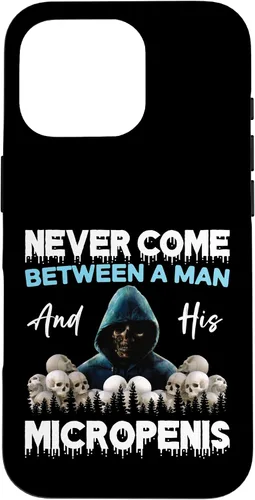 Vista 20 de Funda divertida para iPhone 16 Man and Micropenis Cringe Weird Stupid Meme