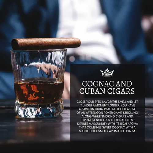 Vista 3 de HENRI ET VICTORIA Kit para el cuidado de la barba (coñac y puros cubanos)