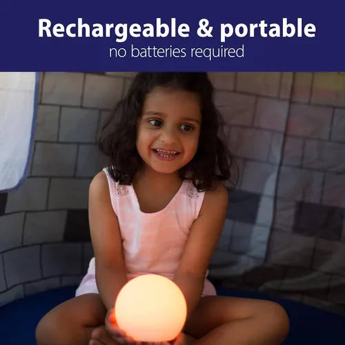 Vista 5 de Temporizador silencioso de brillo suave y luz que cambia de color para bebés, niños y profesores, luz nocturna en casa o actividades programadas