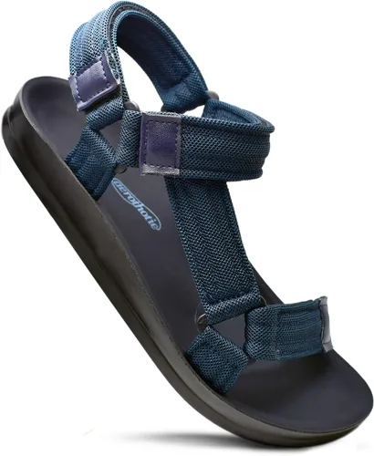 Vista 10 de AEROTHOTIC Sandalias para caminar para mujer, con soporte de arco, ligeras, deportivas, ajustables, con correa trasera, para invierno, senderismo