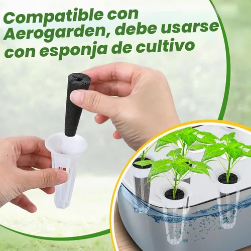 Vista 7 de Cestas de cultivo Alphatool compatibles con AeroGarden