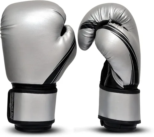 Vista 8 de Guantes de boxeo metálicos - MMA Muay Thai Training & Fight Oro