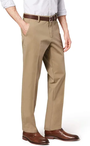 Vista 2 de Dockers Men's Straight Fit Workday Khaki Smart 360 Flex Pants (Regular and Big & Tall)