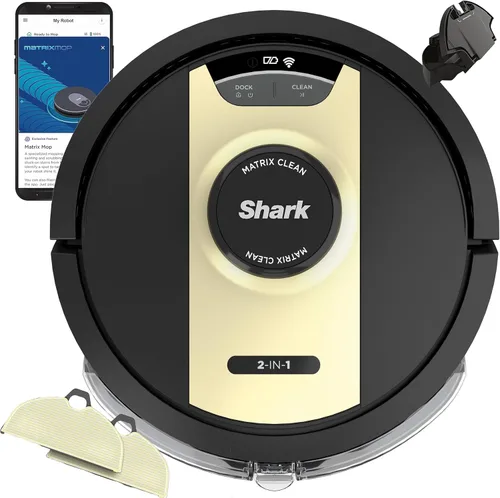 Vista 14 de Shark PowerDetect Robot Aspiradora con base autovaciante con tecnología NeverStuck, limpieza profunda automática en alfombras y suelos duros