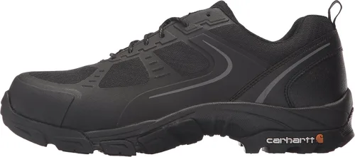 Vista 8 de Carhartt Botas industriales Oxford Black Lightweight Hiker SteelToe CMO3251 para hombre, Malla negrasintética.