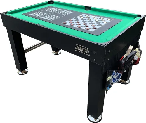Vista 7 de KICK Decagon - Mesa multijuego 10 en 1 de 55 pulgadas