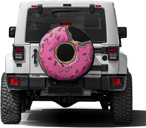 Vista 2 de Donut - Cubierta de neumático de repuesto para remolque, RV, SUV y muchos vehículos, 12 pulgadas
