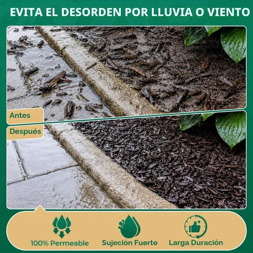 Vista 2 de LET'S RESIN - Pegamento fuerte para mantillo para paisajismo, carpeta
