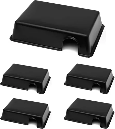 Vista 8 de Jungle Bob - Caja de piel rectangular para reptiles y serpientes - Plástico duradero - Crea un retiro oscuro para reducir el estrés de las mascotas
