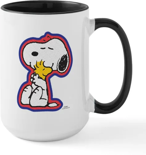 Vista 78 de CafePress SNOOPY Joe Cool - Taza de café de cerámica (15.0 fl oz)