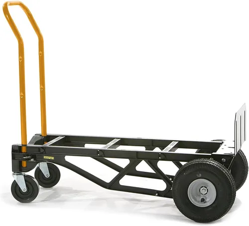 Vista 2 de Carretilla de mano Harper Trucks, convertible, nailon, con ruedas de 10 pulgadas, PGDYK1635PKD